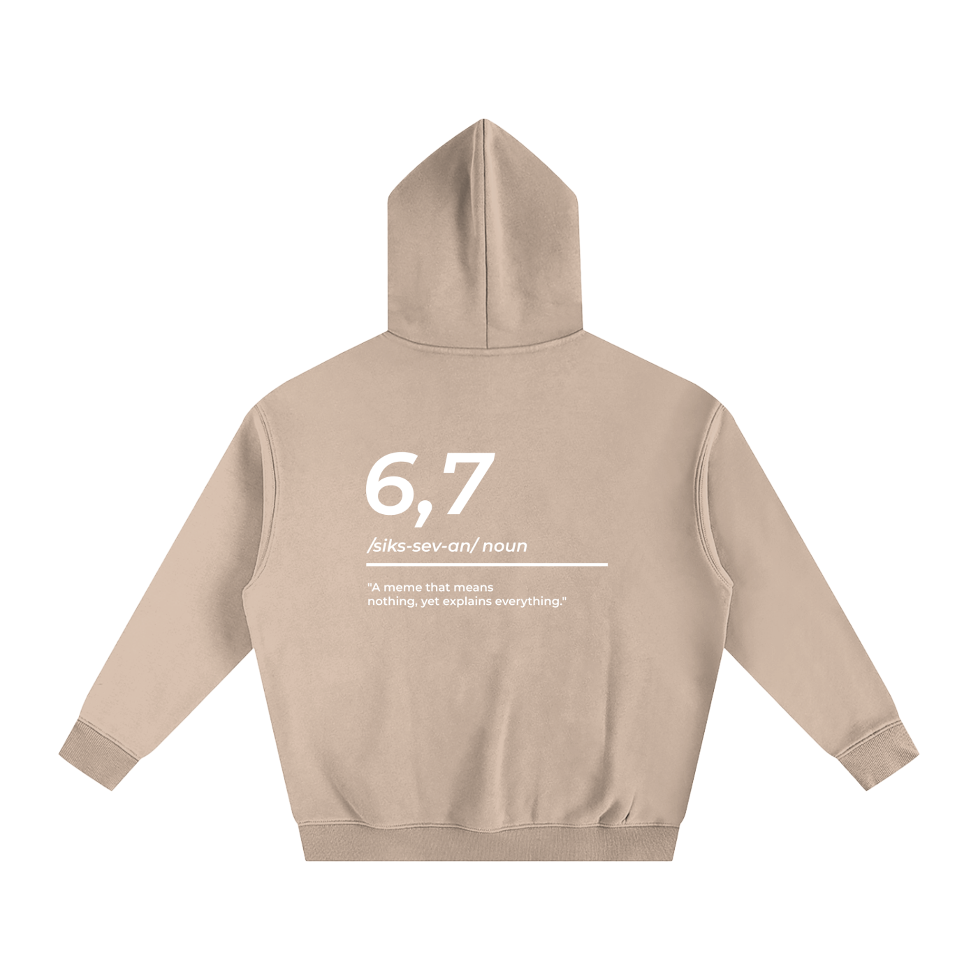 6,7 Definition Hoodie