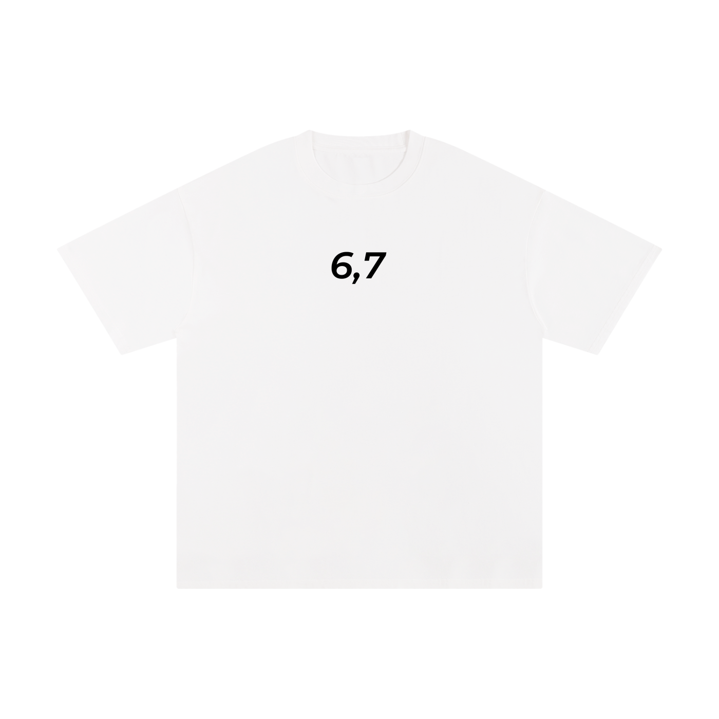 6,7 Definition White T