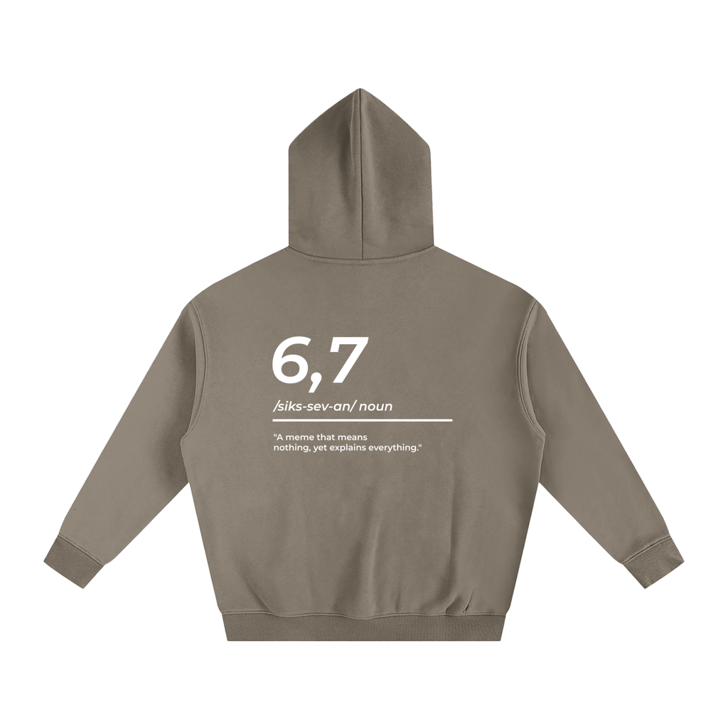 6,7 Definition Hoodie