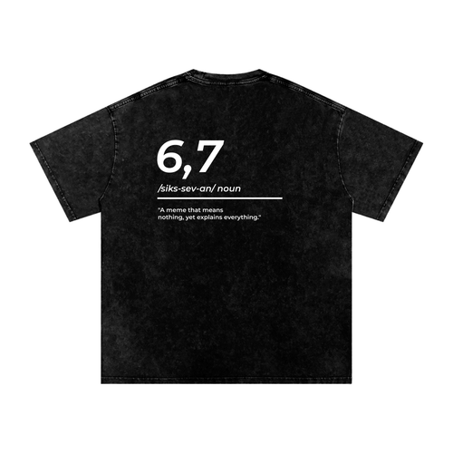 67 Definition Washed T